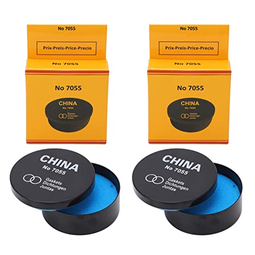 Mavaol Lot de 2 Graisses pour Joints de Montre étanches, lubrifiant de qualité supérieure pour l'étanchéité et l'entretien, garantit Une étanchéité Longue durée, idéal pour Les