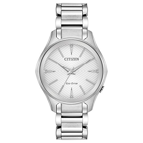 Citizen Watches Women's EM0590-54A Eco-Drive Silver One Size