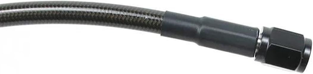 バイクのブレーキライン 59インチ 150cm オートバイ用スチール編組ブレーキホースケーブル 油圧オイルラインチューブ