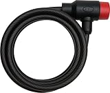 Ballistic 600 12mm HD Steel Cable Lighted Key Lock - Black