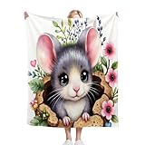 Dozrmey Manta para Cama Individual Tigre, 150x200 cm Manta Versátil para Interiores, Tejido de Franela Salón Dormitorio y Zonas de Descanso, Sin Pérdida de Color W296 D296-