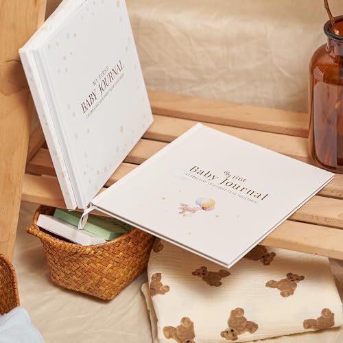 Tiny Trees® Baby Memory Book, Baby Keepsake Journal & Scrapbook Album, My First Year Diary for Boys & Girls - Image 3