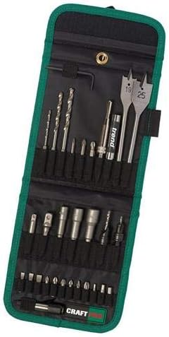Trend Craft Pro Quick Release 30 Piece Screwdriver Set in Compact Belt Pouch Tool Holder - CR/QR/Set/1; 30 Piece Set