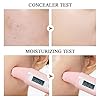 Air Cushion CC Cream Mushroom Head Foundation, Moisturizing BB Cream Makeup Long Lasting Matte Concealer (Ivory)