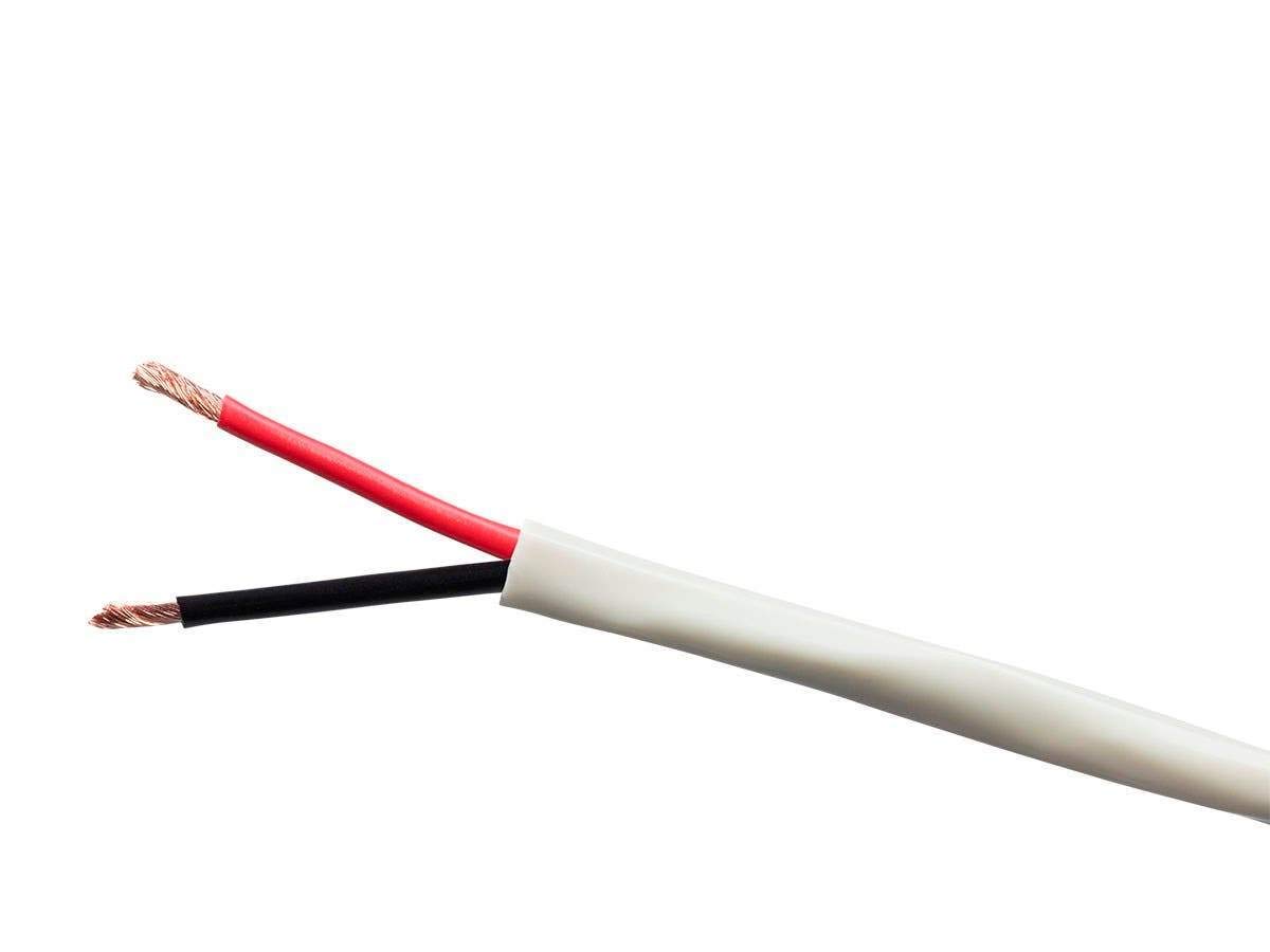 Monoprice 4 Conductor Speaker Wire - Burial Rated Outdoor Compatible Water Resistant Jacket With Color Coded 100% Pure Bare Oxygen-Free Copper Conductors, 14AWG, 250 Feet, Gray