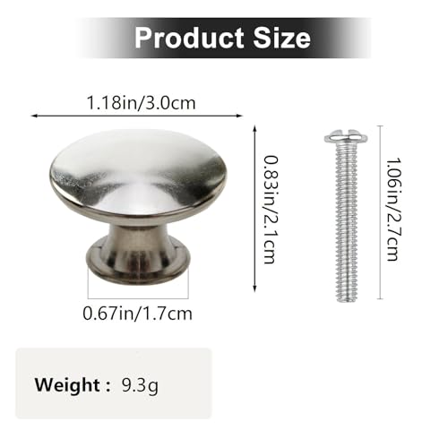 Beilala Cabinet Knobs Silver - Image 2