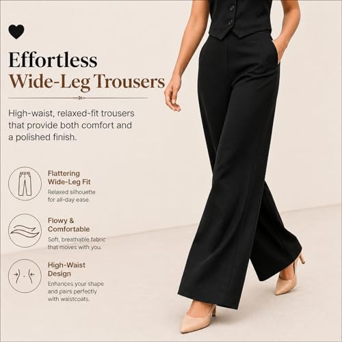 Image of Women Cotton Blend Western Co-Ord Set | Stylish Top & Pant Set for Women | Dress For Womens | Casual High Waist Solid Pant Outfit