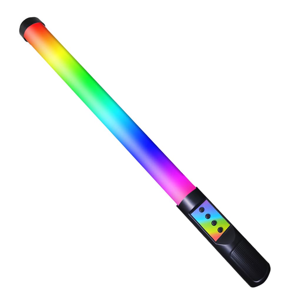 BROLAVIYA RGB Led Video Light Stick Wand, 2500-6500K Portable Studio Photography Lighting, 1800mAh Rechargeable Battery, for YouTube, Vlog, Live Streaming, Self-Broadcasting (B0D8T3Q2RZ) Amazon Price History, Amazon Price Tracker