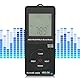 Aircraft Band Radio Receiver, Tragbares AM FM Tragbares FM/AM/AIR Radio mit LCD-Display und Kopfhörer, Eingebauter 400-mAh-Lithium-Akku