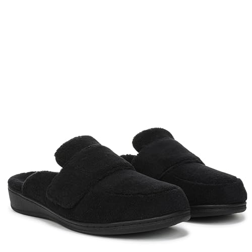 Image of Vionic Women's Gemma Mule Slipper - Comfortable Spa House Slippers that Include Three-Zone Comfort with Orthotic Insole Arch Support, Soft House Shoes for Ladies