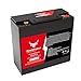 12V 20AH LiFePO4 Lithium Battery, Built-in 20A BMS, 10000+ Cycles Rechargeable Deep Cycle Battery, Perfect for Solar Power, Small UPS, Gate Opener, Fish Finder, Kids Scooters, Power Wheels,Camping