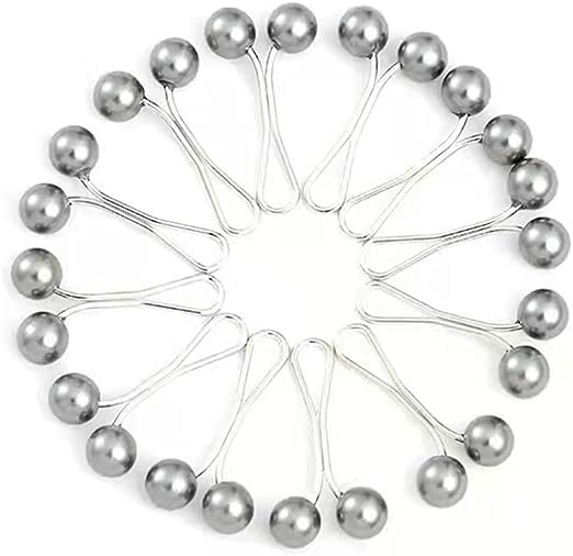 Sileni Burkha Pin Hijab for Women Muslim Pearl Scarf Clips, Brooch Headscarf Clips for Saree Kurti Shirt Sweater for Jewelry Accessories Decorative 12 Pcs (Silver) (B0CFY75KYW) Amazon Price History, Amazon Price Tracker