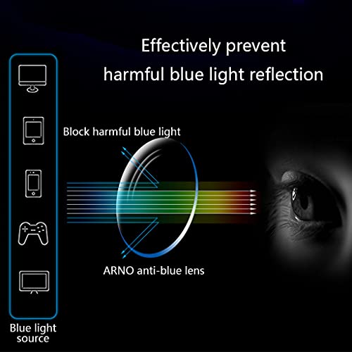 Óculos de leitura leves com bloqueio de luz azul Presbiopic Spring Hinge óculos de leitura antirrefl