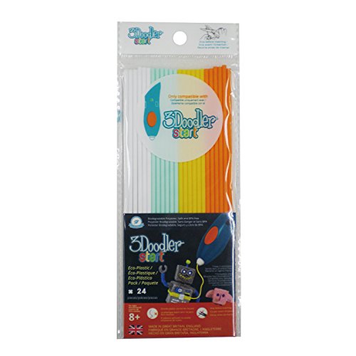 3DOODLER 3DS-ECO-MIX1-24 Pack recharges Start Fire and Ice