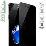 1- Pack iPhone 7 Plus Privacy Anti Spy Anti-Glare Ballistic Tempered Glass HD 2.5D Curve Edge Full Screen Protector 9H Hardness (iPhone 7 Plus)