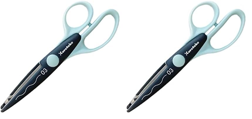 Amazon | 呉竹 はさみ クラフトはさみ 03 リックラック KU230-3 (× 2