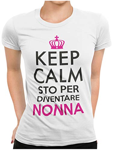 STAMPATEK Maglietta Futura Nonna Tshirt Festa dei