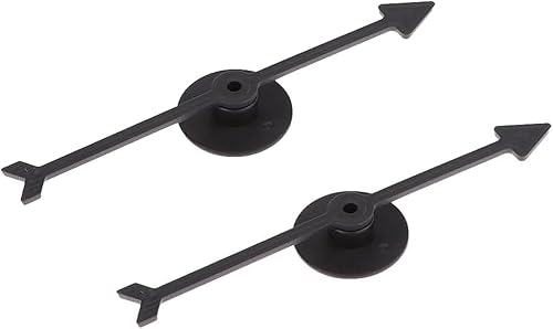 Juego de 2 juguetes giratorios de flecha para el hogar y la escuela juguetes de plástico para manualidades con ventosa