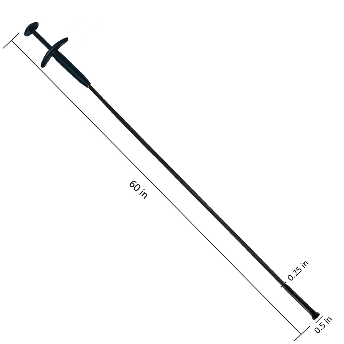 PF0419 Premium Multi-Purpose Grabber/Jewelry Retriever/4 Claw Pick-Up Tool/Clog Remover/Drain Auger Snake, Anti-Rust Rubberized Flexible Shaft, Ergonomic Handle