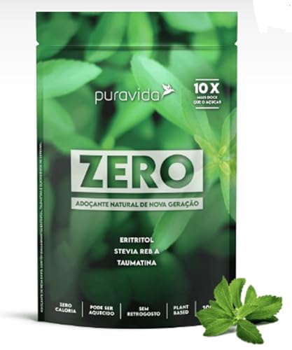 Puravida Adoçante Natural Zero Pacote 100 g
