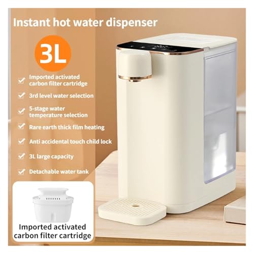 Smart Instant Hot Water Dispenser: Mini Portable Desktop Drinking Machine with Rapid 3-Second Heating (110V) - Image 2