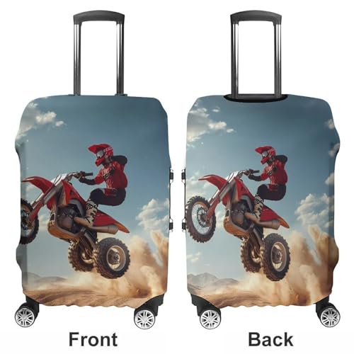 Three Wheeler Motocross Luggage Cover Suitcase Protector Travel Baggage Covers for Men Women L3