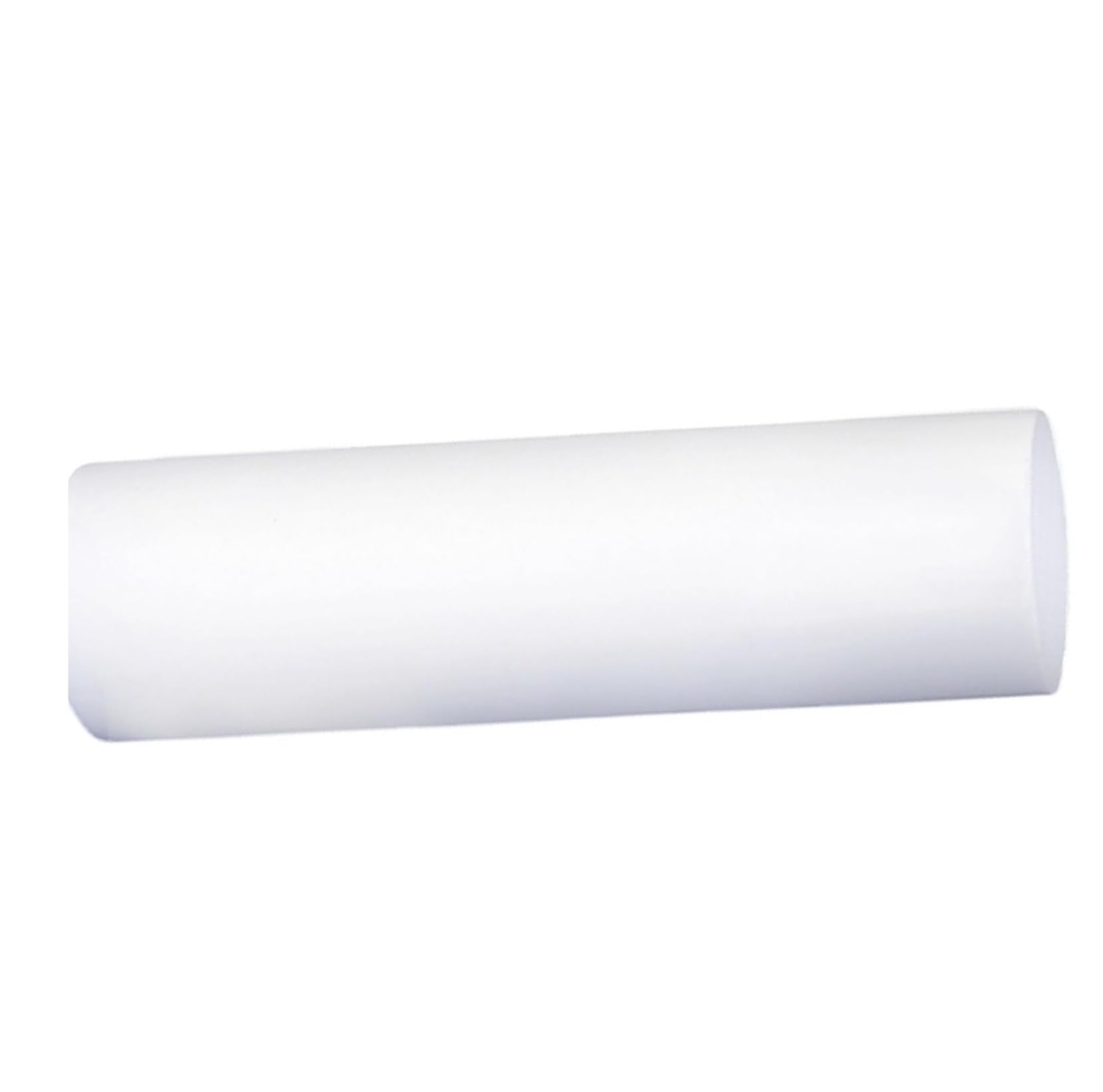Okrągły pręt PTFE, biały, długość 500 mm i średnica 60-70 mm(60mm)