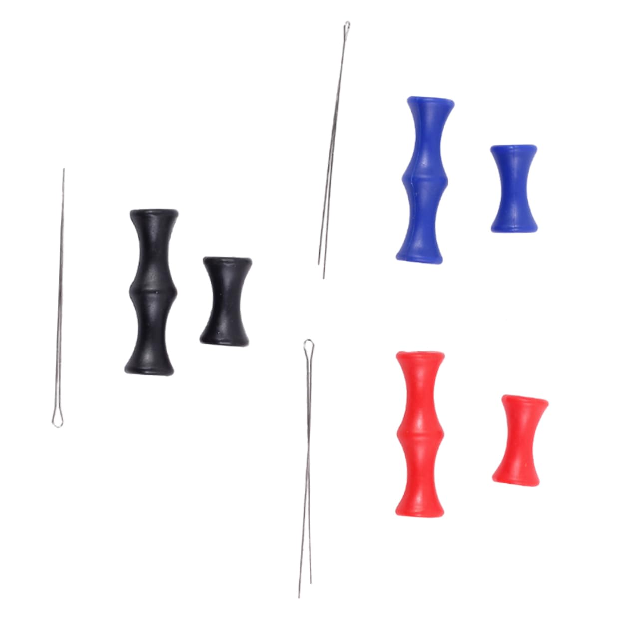 LIOOBO 3pc Silicone Finger Protectors Bowstring Saver Accessories Finger Guard for Random Color