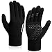 coskefy Handschuhe Herren Damen Winter Fleece Stretch Strickhandschuhe Touchscreen Handschuhe Wolle Warm Bequem Laufhandschuhe Geburtstag Sport Fahrrad Reiten Camping Wandern Arbeit