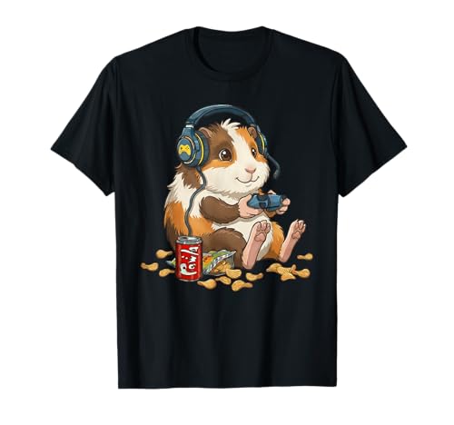 Consola de PC para Videojuegos de Conejillo de Indias Camiseta