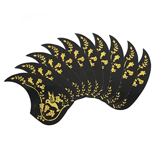 Pickguard pour Guitare Acoustique, 10 Pièces Pickguard pour Guitare Acoustique en Forme d’eau Motif Morning Glory Anti… - Les Beatles, Paul McCartney, John Lennon, RIngo Starr, George Harrison Pickguard pour Guitare Acoustique, 10 Pièces Pickguard pour Guitare Acoustique en Forme d'eau Motif Morning Glory Anti…