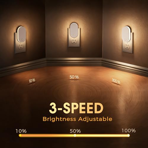 Image of Briignite Night Lights Plug into Wall,1Pack Plug in Night Light