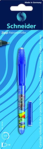 Schneider zippi stylos roller (coloris assortis-m avec cartouche d'encre sous blister