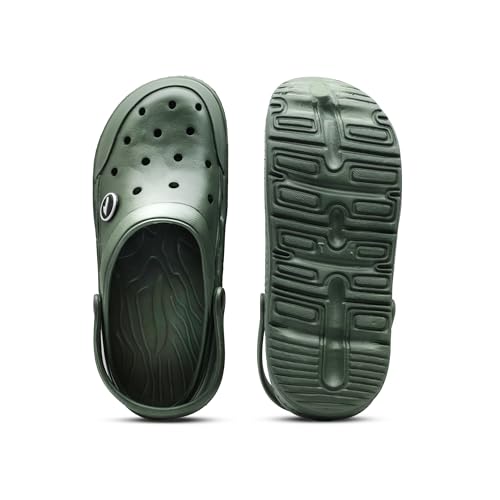 Image of ASIAN Men's AGC-23 Trendy Stylish Fashionable Clogs | Sandals with Lightweight Regular wear Casual Slip on Clogs with Ultra Soft & Flexibility Technology Clogs for Men's & Boy's