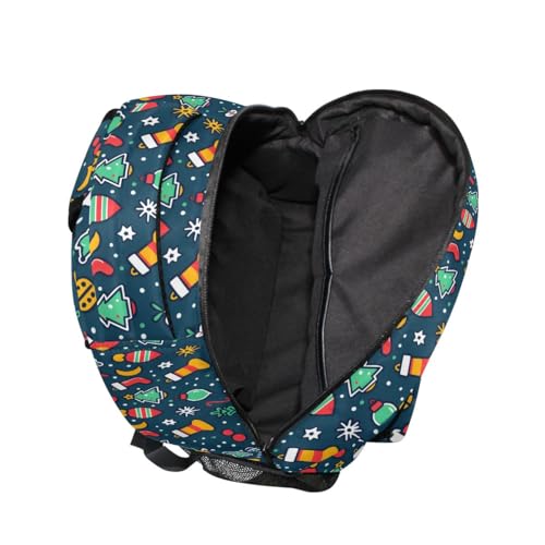 Sac à dos d'école Socks and Trees grande capacité multicolore taille S - 6