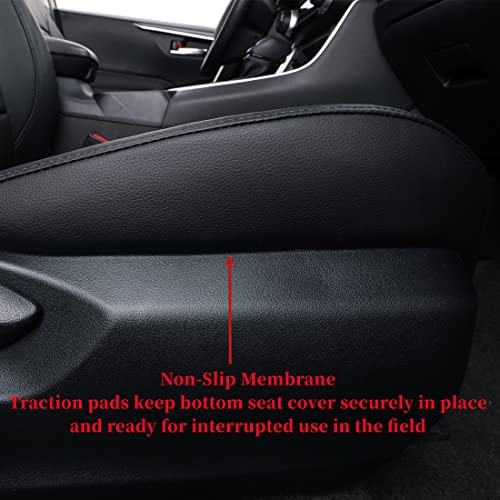 Image of coverdream RAV 4 Seat Covers Custom Fit for Toyota 2013-2018 RAV4,Full Set