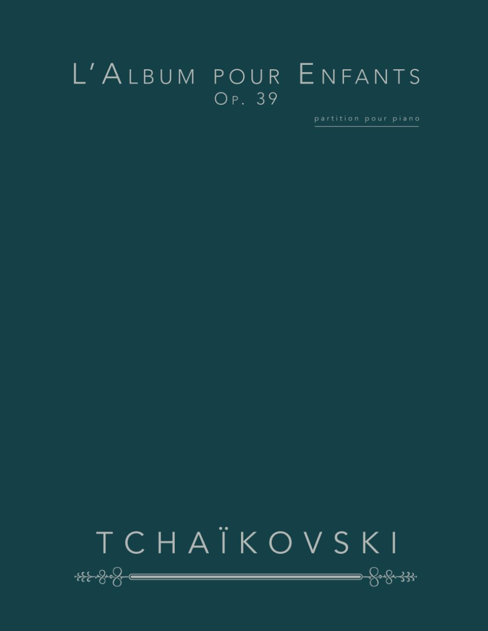 L’Album pour Enfants, Op. 39: partition pour piano