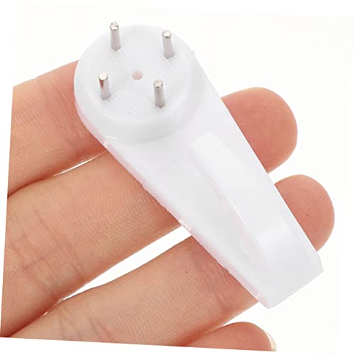 Image of DOITOOL 50pcs Hangers Non-Damage Concrete Hooks for Easy Picture Hanging Various Surfaces No Trace Nails for Home and Office Organization