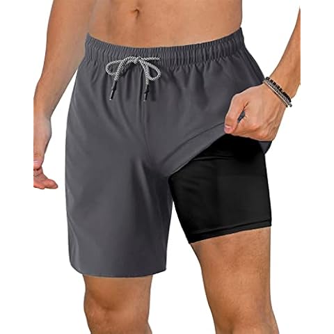 ZETIY Bañador Hombre Pantalones Cortos de Natación Secado Rápido Cover