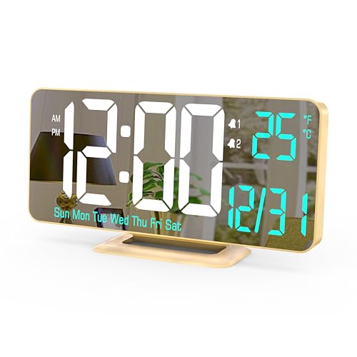 KOSUMOSU fW^LEDv 6.7C`S[hڊo܂v QpuNbN t/b/j 12/24 //x/J_[t rO[pLED CLOCK