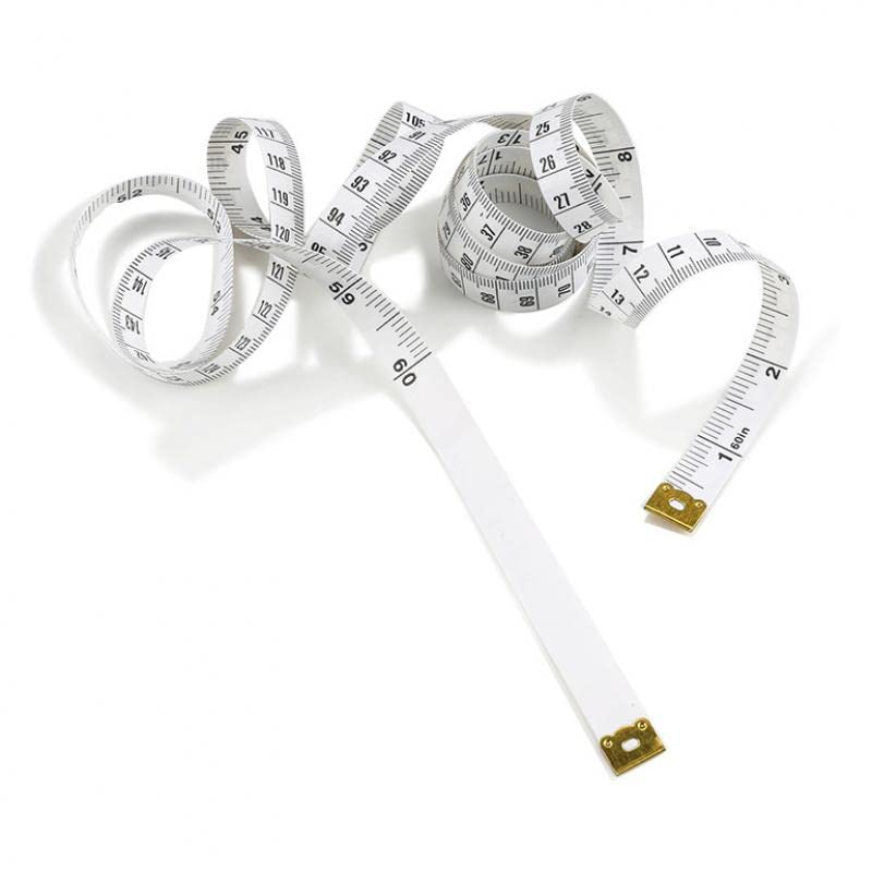 Regla de Cinta métrica Corporal de 1,5 m, Cinta de Costura a Medida, Mini Medida de costurera, Cinta métrica Plana Suave for medidor de Costura