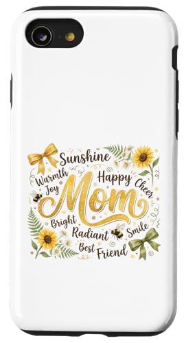 Radiant Mom �ԕ� �T���V���C�� �o���u���r�[ �f�U�C�� �X�}�z�P�[�X iPhone SE (2020) / 7 / 8 �p