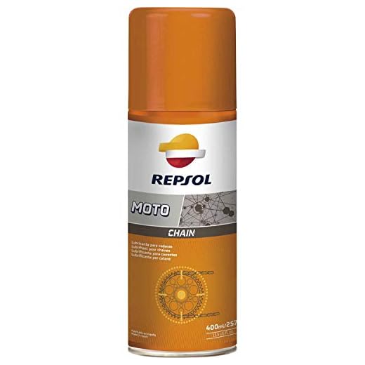 Chain Lube Lubrificante Corrente Repsol Spray 400ml