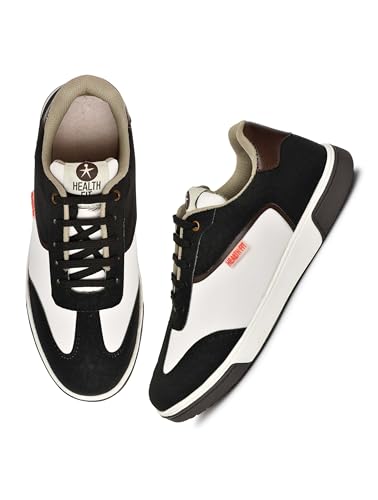 Image of HEALTH FIT Softest Cushioned Sneakers Supreme Comfort Fashion Sneakers for Men's Low Top Sneakers Sophisticated Style Versatile Design 149