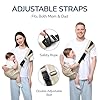 Usbettas Soft Baby Carrier, Adjustable Toddler Carrier with Pocket, 100% Cotton Ergonomic Upright Design #5
