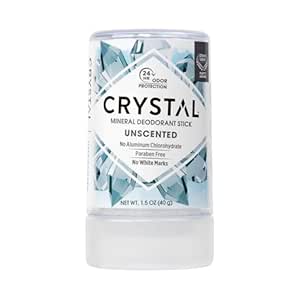 CRYSTAL Deodorant Mineral Deodorant Stick, Travel, 1.5 Ounce