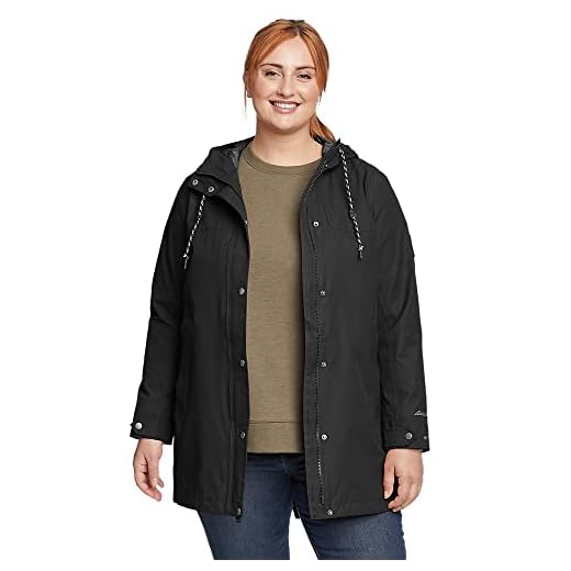 Eddie Bauer Women's Charly Parka, Black, Medium