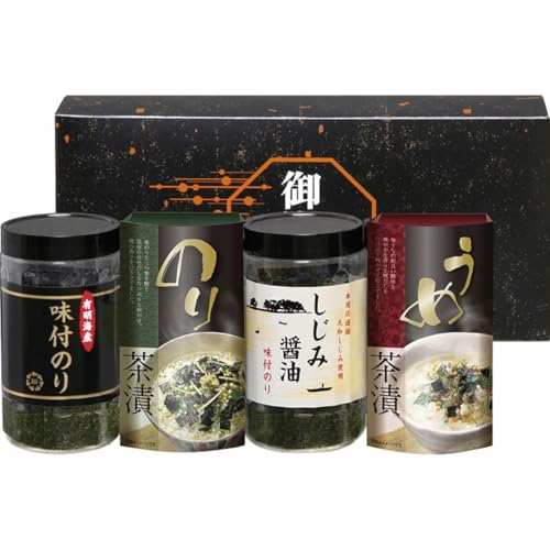 有明海産&しじみ醤油味付のり・お茶漬け詰合せ LLS-15香典返し 御供 粗供養 詰め合わせ ギフト プレゼント 割引 景品 品物 新築祝い 結婚内祝い 出産内祝い ご挨拶 引っ越し 引越し 内祝い