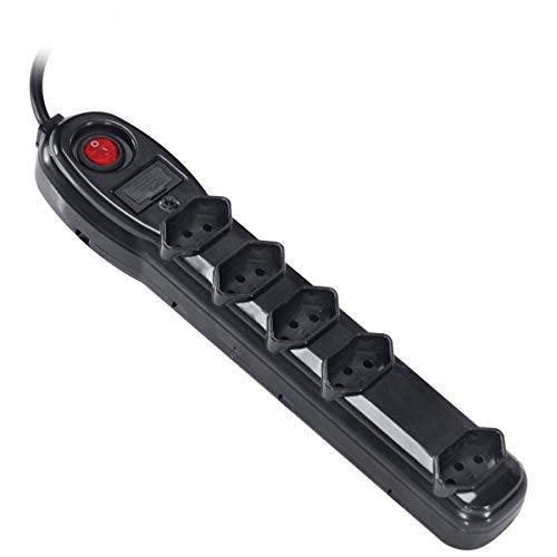 FILTRO DE LINHA 5 TOMADAS PP 3X0, 75 0, 75M FL5T EMBALAGEM PLÁSTICA, VINIK, 30141