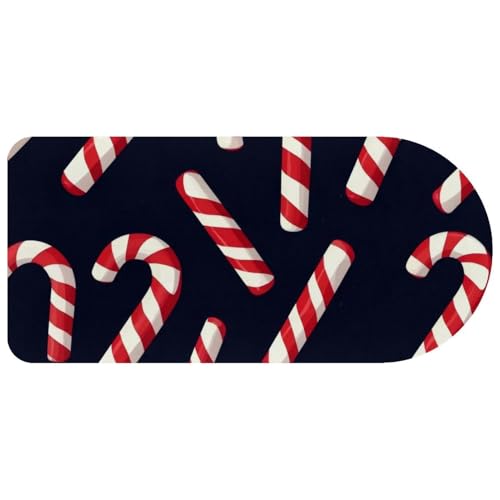 Grand tapis de souris de jeu Noël 73 cm tapis ordinateur caoutchouc